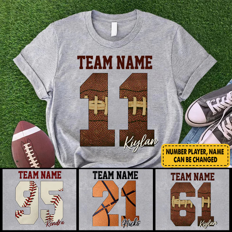 Personalized Football Mom Football Family College Football Shirt High School Football Shirt Spirit Tee T Shirt CTM Custom - Printyourwear