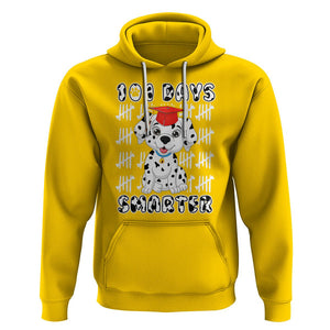 100th Day Of School Hoodie 101 Days Smarter Cute Dalmatian Dog TS09 Daisy Printyourwear