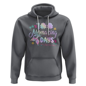 100th Day Of School Hoodie 101 Mermazing Days Mermaid TS09 Charcoal Printyourwear