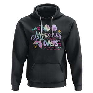 100th Day Of School Hoodie 101 Mermazing Days Mermaid TS09 Black Printyourwear