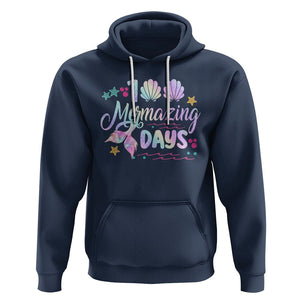 100th Day Of School Hoodie 101 Mermazing Days Mermaid TS09 Navy Printyourwear