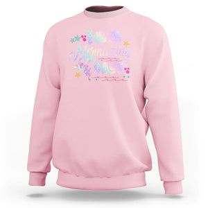 100th Day Of School Sweatshirt 101 Mermazing Days Mermaid TS09 Light Pink Printyourwear