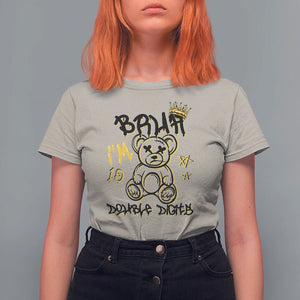 10th Birthday T Shirt For Women Bruh I'm Double Digits 10 Years Old Kid TS11 Sand Print Your Wear