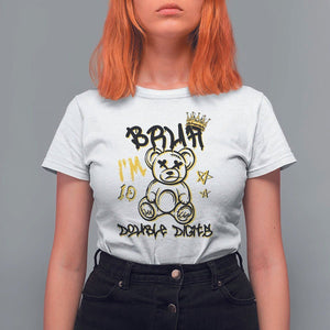 10th Birthday T Shirt For Women Bruh I'm Double Digits 10 Years Old Kid TS11 White Print Your Wear