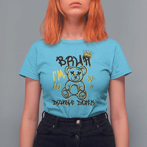 10th Birthday T Shirt For Women Bruh I'm Double Digits 10 Years Old Kid TS11 Sky Print Your Wear