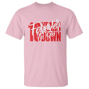 10th Wedding Anniversary T Shirt 10 Years Down Forever To Go Marriage Couple TS09 Light Pink Printyourwear