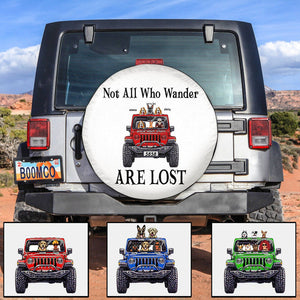Personalized JP Tire Cover, JP Off Road Not All Who Wander Are Lost CTM Custom - Printyourwear