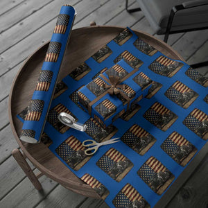 1932 American Classic Hotrod US Flag 4th of July Wrapping Paper Roll