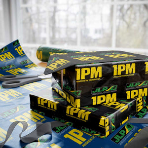 1PM Andrew Holness Wrapping Paper Roll Support JLP Jamaica Labour Party TS02 Black Print Your Wear