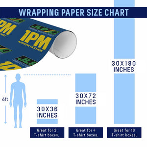 1PM Andrew Holness Wrapping Paper Roll Support JLP Jamaica Labour Party TS02 Print Your Wear