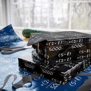 2 Fishes 5 Loaves Jesus Feeds The 5000 Christian Bible Verses Wrapping Paper Roll TS11 Black Print Your Wear