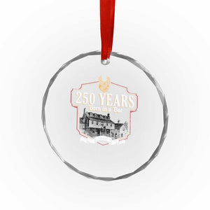250 Years Born In A Bar Crystal Glass Ornament 250th Birthday Military TS11 Print Your Wear