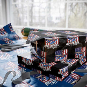 250th America Anniversary Wrapping Paper Roll Tralalero Tralala Italian Brainrot 4th of July Meme