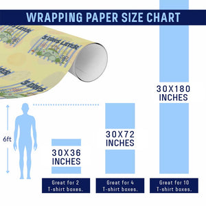 3 Days Later Wrapping Paper Roll Funny Easter Christian Faith Meme TS14 Print Your Wear