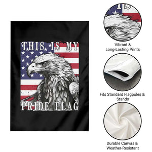 4th Of July Garden Flag This Is My Pride Flag White Bald Eagle USA American Flag TS11 Print Your Wear