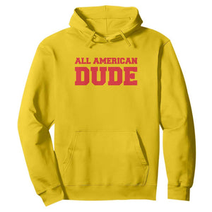 4th of July All American Dude Hoodie TS10 Daisy Print Your Wear
