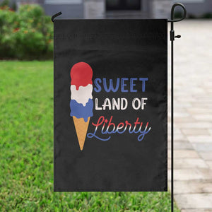 4th of July Garden Flag Sweet Land of Liberty American Patriotic TS02 Print Your Wear