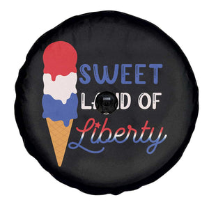 4th of July Spare Tire Cover Sweet Land of Liberty American Patriotic TS02 Print Your Wear