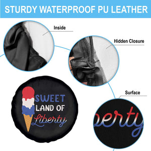 4th of July Spare Tire Cover Sweet Land of Liberty American Patriotic TS02 Print Your Wear