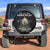 Custom Jeep Tire Cover With Camera Hole, Not All Who Wander Are Lost Spare Tire Cover Black CTM Custom - Printyourwear