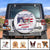 Custom Jeep Tire Cover With Camera Hole, A Girl Her Hubby Her Dogs And Her Jeep Spare Tire Cover CTM Custom - Printyourwear