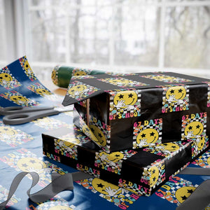 67 Days Of School Wrapping Paper Roll Six Seven Meme Student Teacher TS11 Black Print Your Wear