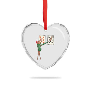 67 Marcus The Worm Poker Game Christmas Heart Crystal Glass Ornament Funny Six Seven Meme Playing Cards Holiday Vibe TS14 Print Your Wear