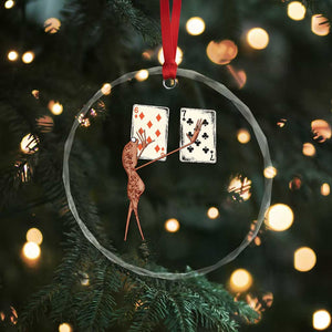 67 Marcus The Worm Poker Game Crystal Glass Ornament Funny Six Seven Meme Playing Cards TS14 Print Your Wear