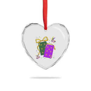 67 Mardi Gras Heart Crystal Glass Ornament Funny Six Seven Playing Cards Meme TS14 Print Your Wear