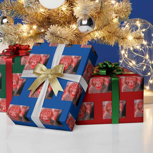 67 Mason Kid Glitchcore Graphic Wrapping Paper Roll Screaming Boy Six Seven Viral Meme Devil Edit TS02 Print Your Wear