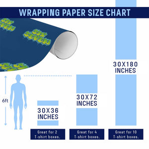67 Meme Wrapping Paper Roll Six Seven Funny Gen Alpha Slang Saying TS10 Print Your Wear
