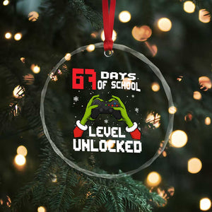 67 Six Seven Christmas Meme Crystal Glass Ornament Funny Elf Hand Video Game Xmas TS14 Print Your Wear