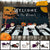 Personalized Halloween Doormat Welcome To The Cat Family Crosswalk Halloween Cats CTM Custom - Printyourwear
