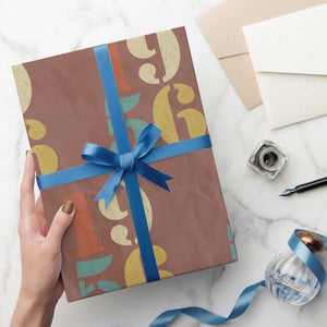70th Birthday Wrapping Paper Roll Classic Retro 1956 70 Year Old Gifts TS10 Mocha Print Your Wear