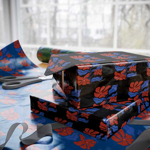 86 47 Boho Floral Matisse Wrapping Paper Roll No Kings Oligarchy FDT Political Protest TS14 Black Print Your Wear
