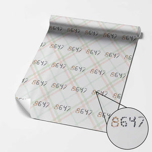 86 47 Seashell Graphic Subtle Summer Coastal Wrapping Paper Roll Viral 2026 Beach Walk Political Satire TS02 Christmas Plaid Print Your Wear