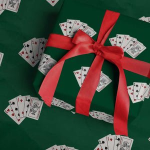 8647 Protest Playing Cards Wrapping Paper Roll Liberal Activist Anti Trump Graphic TS12 Green Print Your Wear
