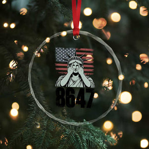 8647 Statue Of Liberty Crystal Glass Ornament Political Satire Protest Poster Graphic TS12 Print Your Wear
