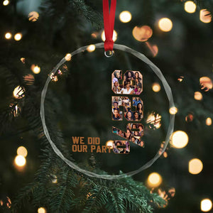 92 Percent Black Woman Power Crystal Glass Ornament 92 Percent Melanin Girls TS10 Print Your Wear