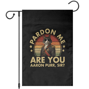 Alexander Hamilton Cat Garden Flag Funny Gifts For Fans Cat Lovers TS10 Black Print Your Wear