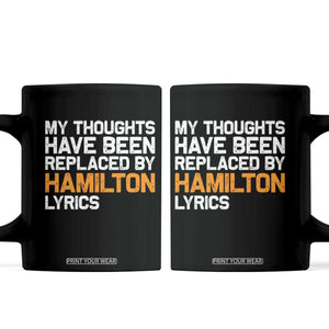 Alexander Hamilton Coffee Mug American Musical Gift TS10 Black Print Your Wear