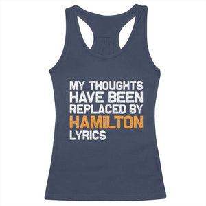 Alexander Hamilton Racerback Tank Top American Musical Gift TS10 Navy Print Your Wear