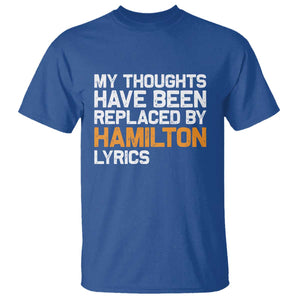 Alexander Hamilton T Shirt American Musical Gift TS10 Royal Blue Print Your Wear