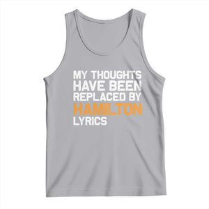 Alexander Hamilton Tank Top American Musical Gift TS10 Athletic Heather Print Your Wear