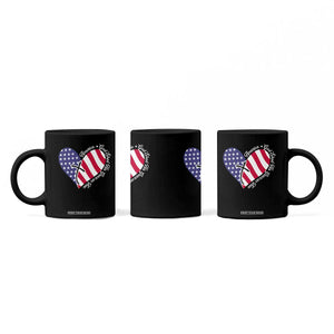 America God Shed His Grace on Thee 4th of July Coffee Mug Patriotic American Flag Cross TS10 Print Your Wear