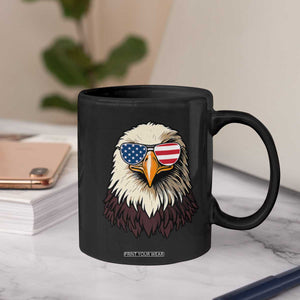 American Flag Patriotic Eagle Coffee Mug 4th of July TS10 Print Your Wear