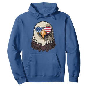 American Flag Patriotic Eagle Hoodie 4th of July TS10 Royal Blue Print Your Wear