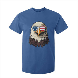 American Flag Patriotic Eagle T Shirt For Kid 4th of July TS10 Royal Blue Print Your Wear