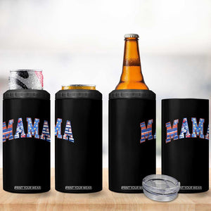 American Mama 4 in 1 Can Cooler Tumbler 4th of July TS10 Print Your Wear