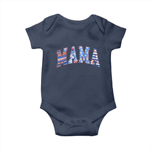 American Mama Baby Onesie 4th of July TS10 Navy Print Your Wear